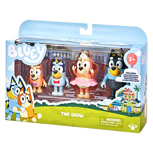 Bluey Showtime durable construction withstands frequent play and exploration.