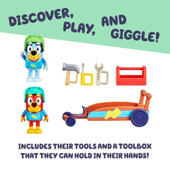 Toolbox accessory for pretend tune-ups in Bluey set