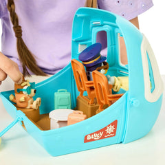 Bluey Transforming Plane Mega Set includes two jetskis for water play.