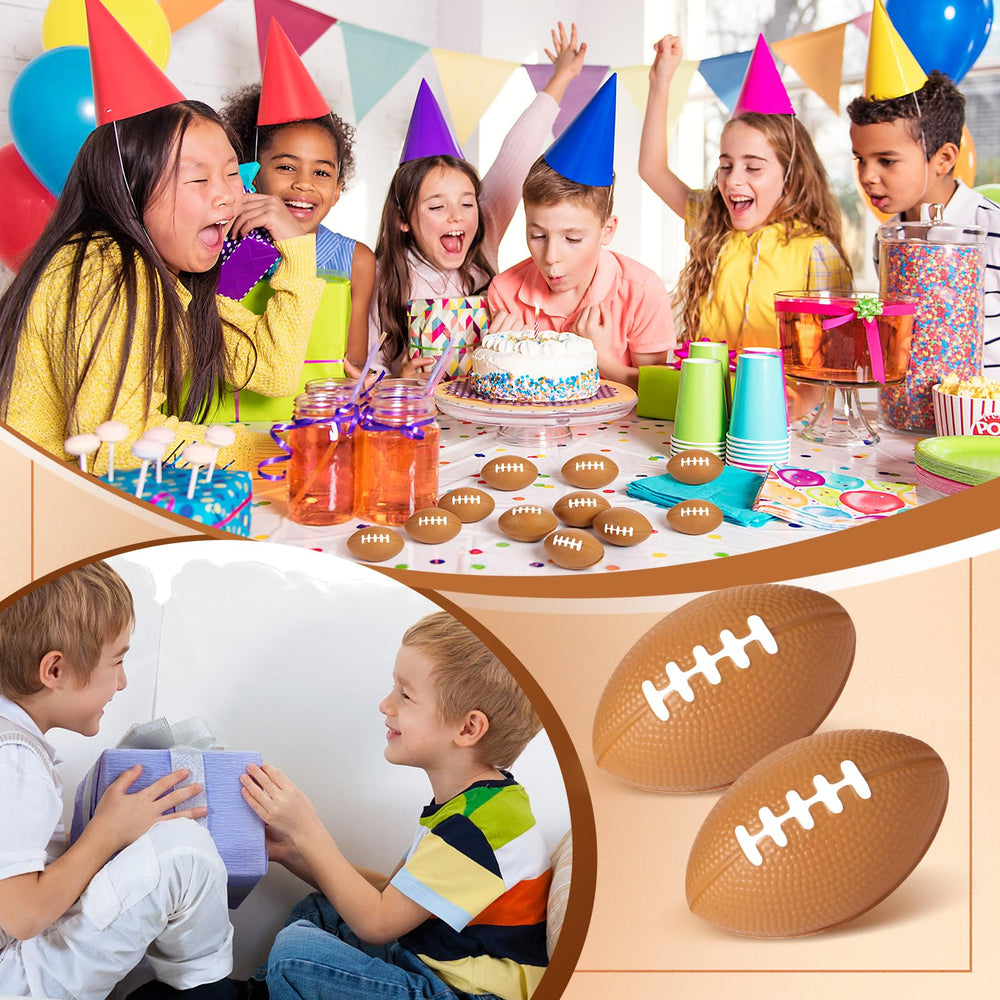 Blulu foam football desk decor brightens sports-themed tables and displays.