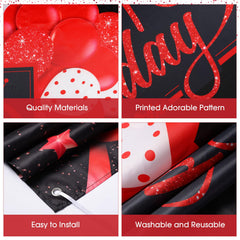 Blulu birthday backdrop setup ready for indoor or outdoor photography