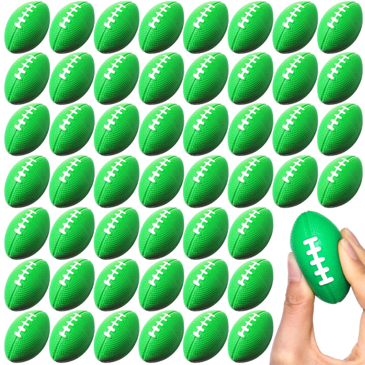 Blulu mini foam football 2.17-inch for quick toss games