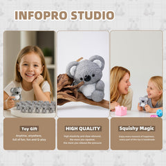 Blurphel Taba Koala Squishy provides tactile calm during study or commute