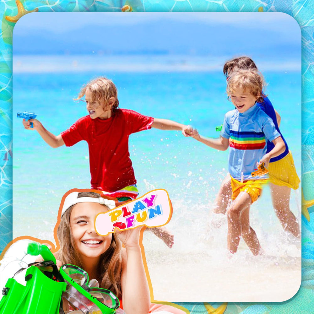 Blvochnnt 78-inch range water guns support active outdoor games.