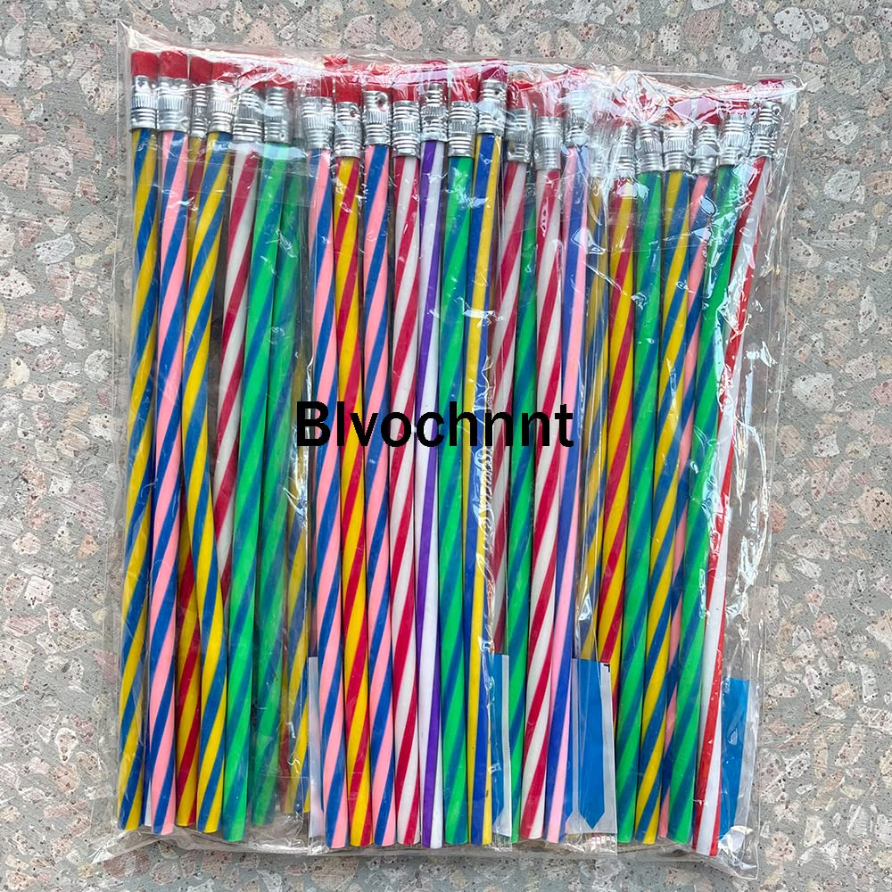 Blvochnnt rainbow-bendy pencil for creative activities.
