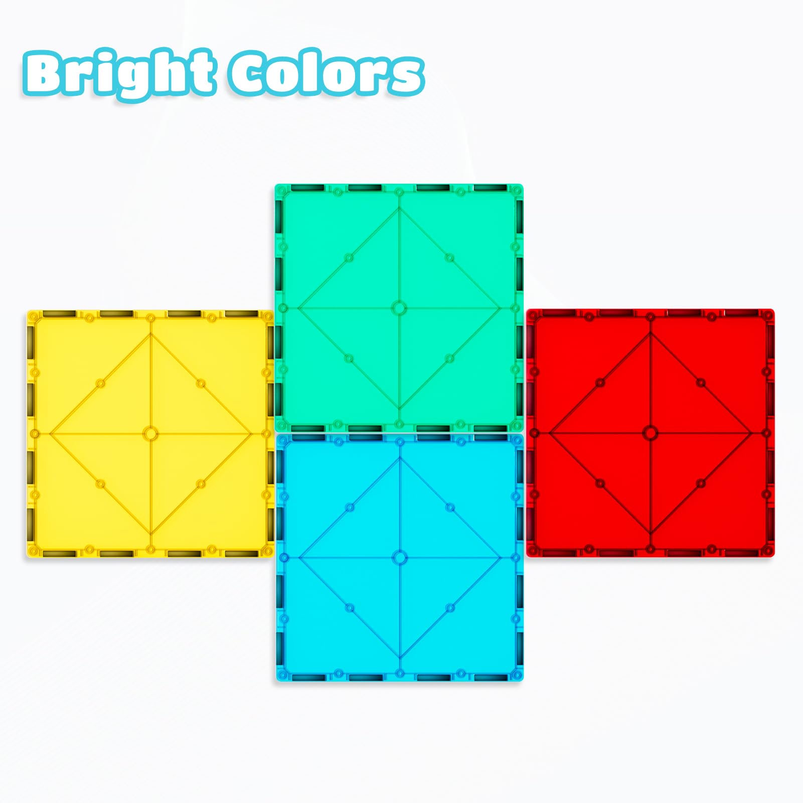 Bmag colorful magnetic tiles spark curiosity and learning