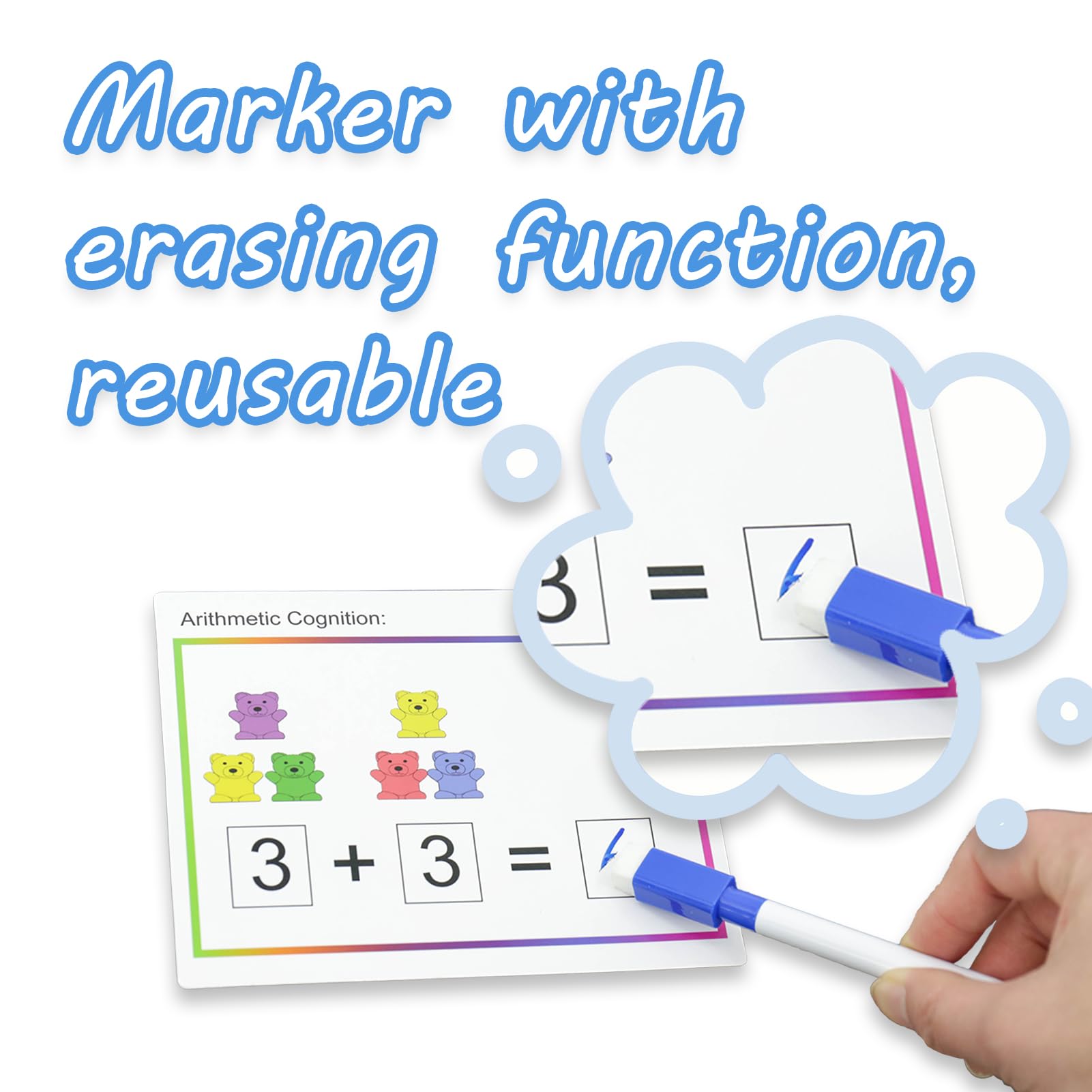 Bmag Counting Bears color markers support color sorting and marking accuracy.