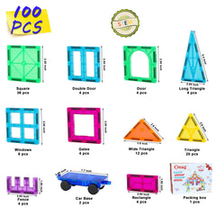 Bmag family-friendly STEM toy supports group play and solo sessions