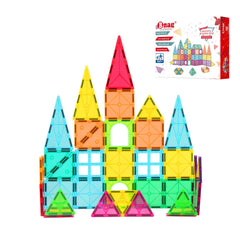 Bmag magnetic tiles starter set with square blocks fuels creative building play.