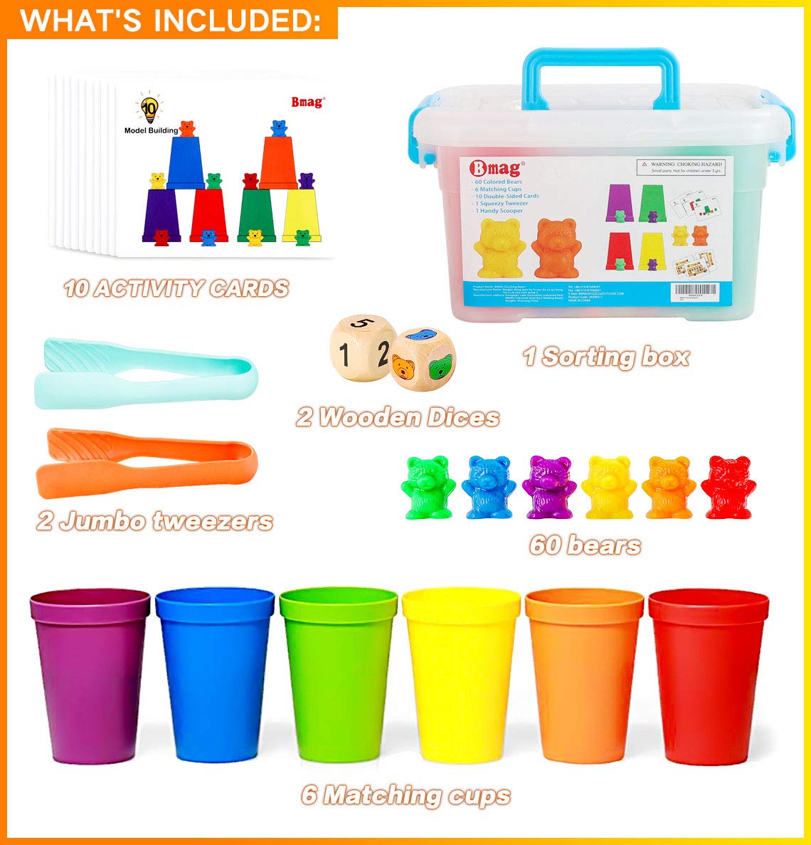 Bmag storage box keeps pieces organized for quick cleanups