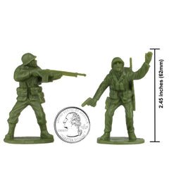 BMC Toys 1:32-scale Marines fit neatly into compact display shelves.