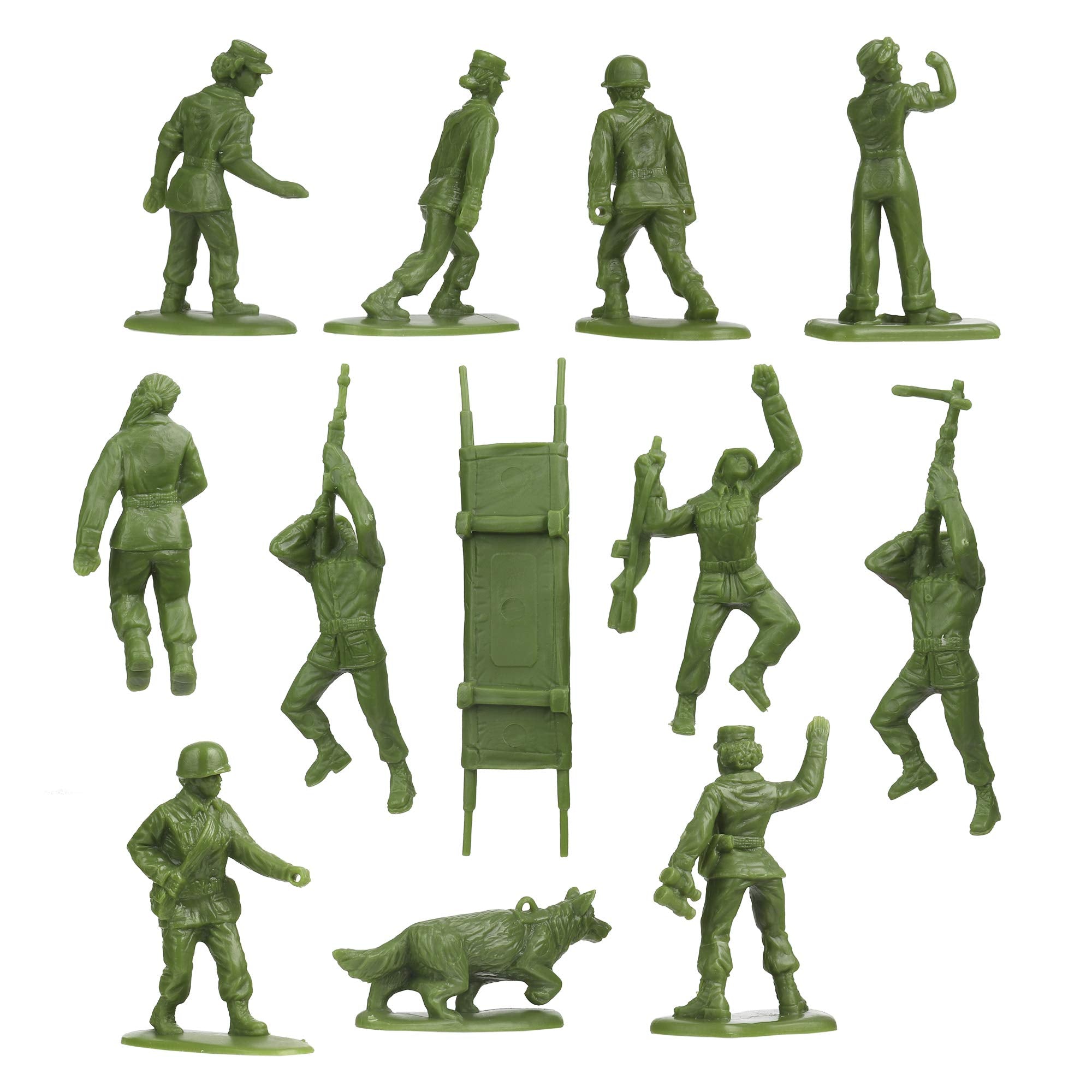 BMC Toys Advancing with Bayonet figure in motion-ready pose.