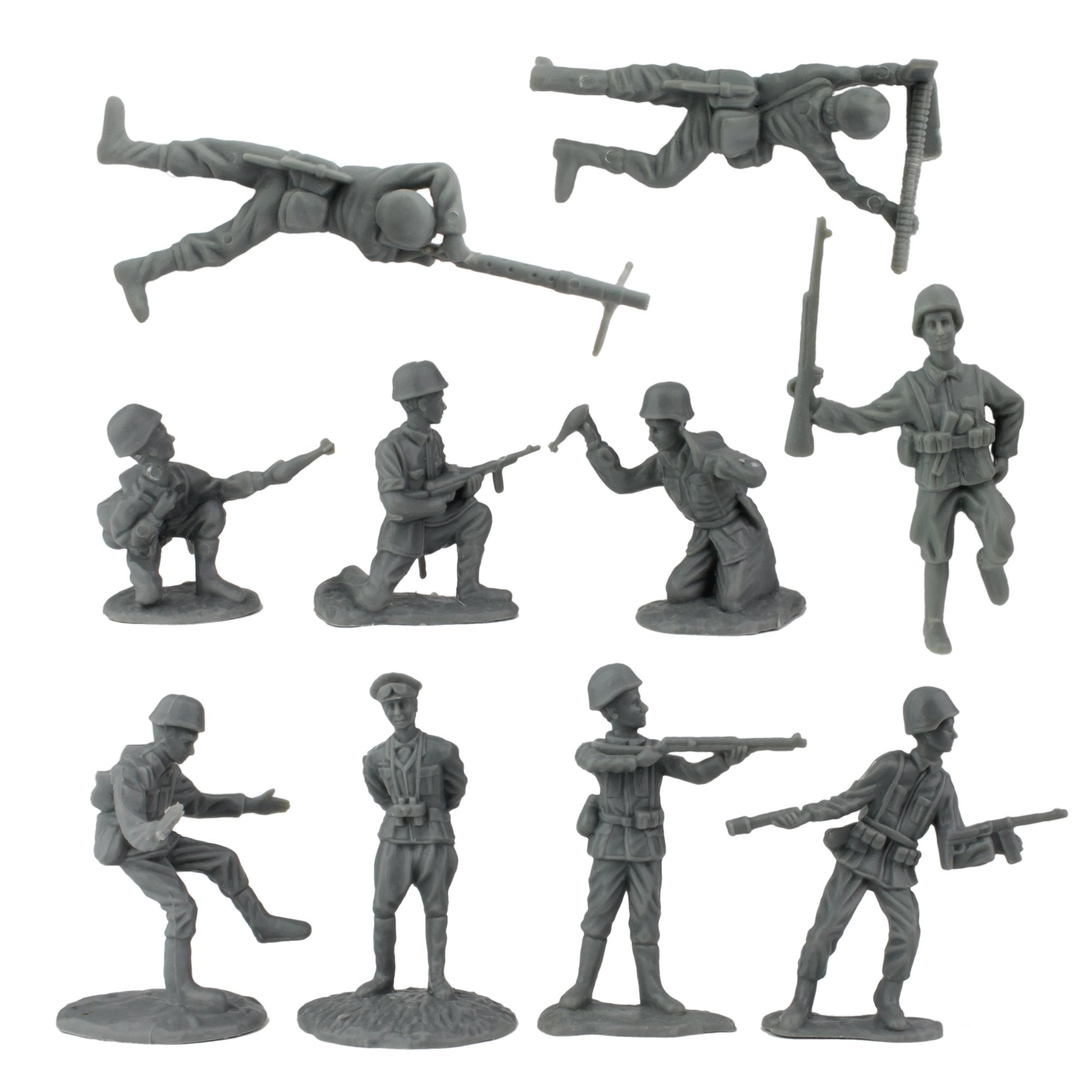 BMC Toys Barbed wire fence section creates authentic terrain.