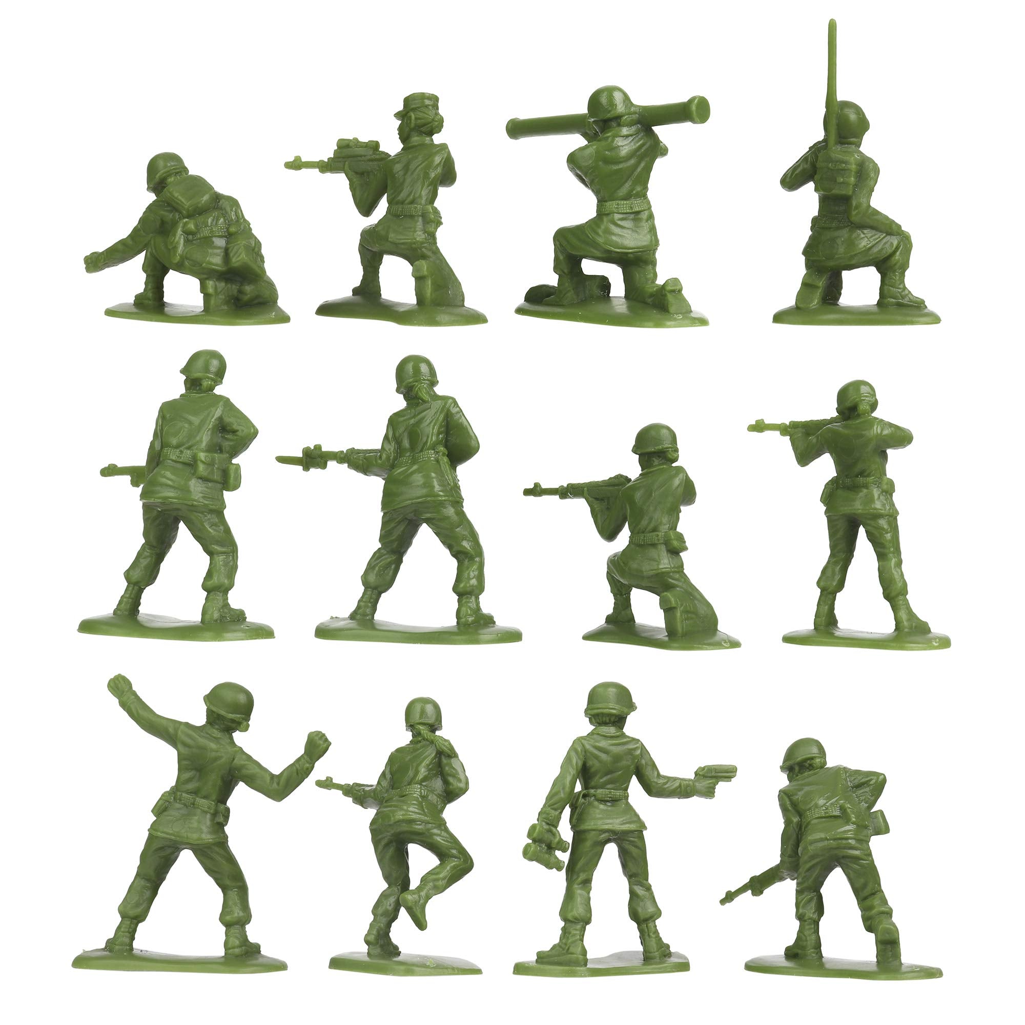 BMC Toys Bazooka Operator figure adds dynamic long-range action.