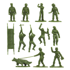 BMC Toys Combat Medic figure with authentic gear for era-accurate scenes.
