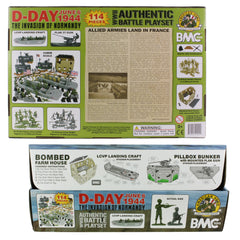 BMC Toys D-Day set uses durable plastics for long-lasting use.