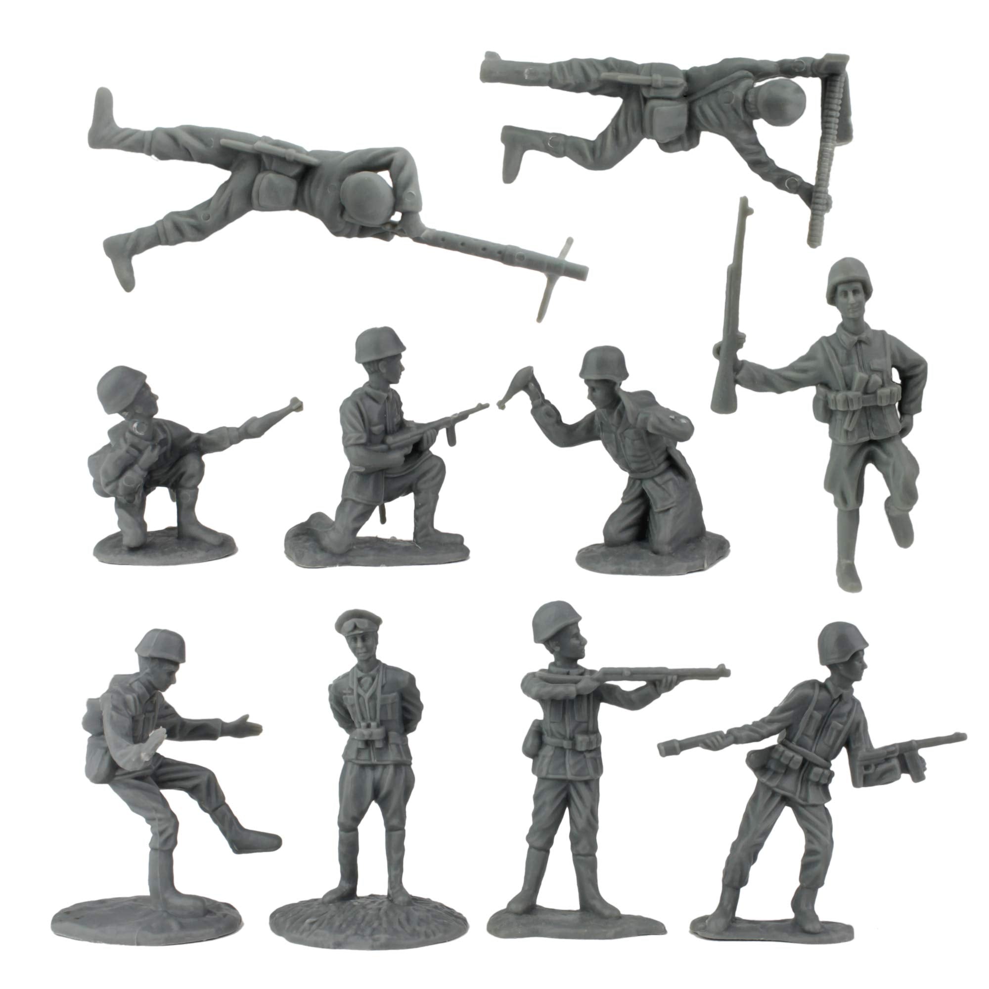 BMC Toys D-Day Tank Battle Czech Hedgehogs support fortification scenes