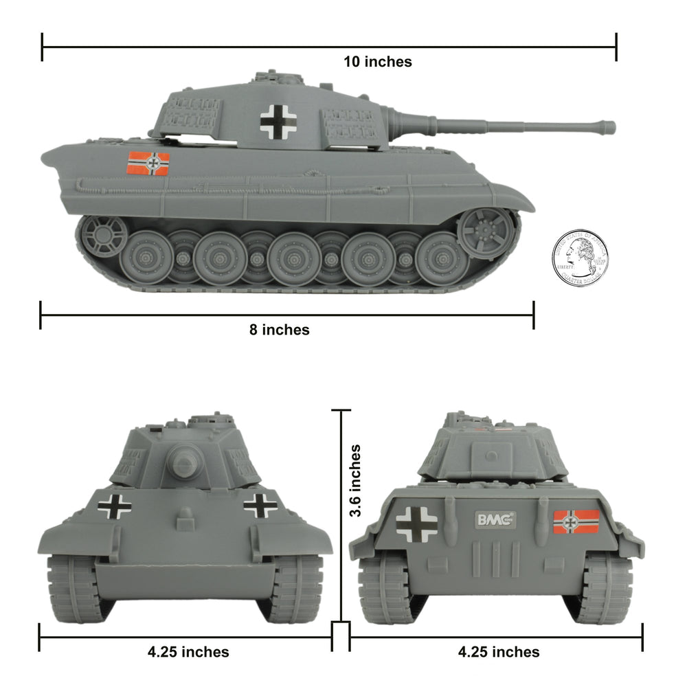 BMC Toys D-Day Tank Battle Dragon Teeth supports defensive setups