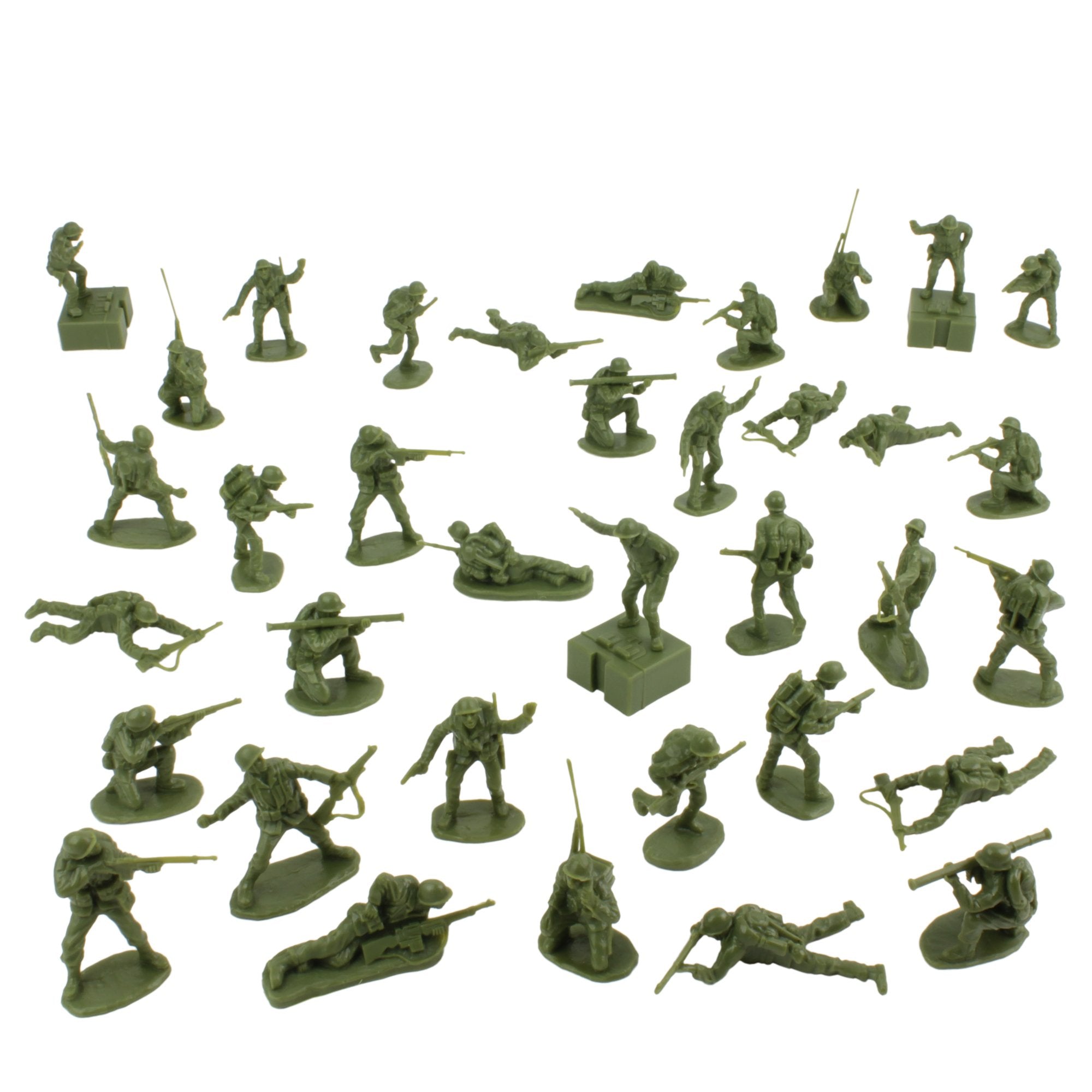 BMC Toys durable polypropylene figures withstand frequent play and classroom use.