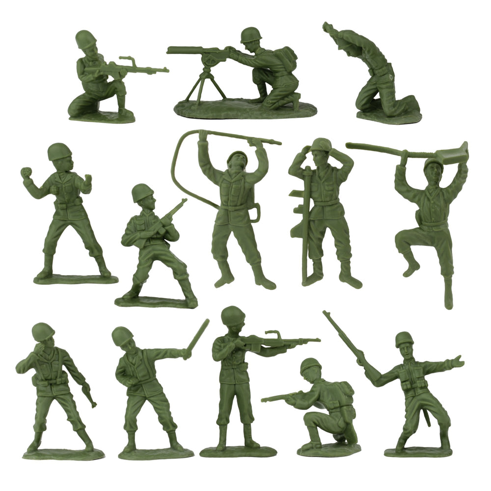 BMC Toys German soldier figure adds WWII realism for display.