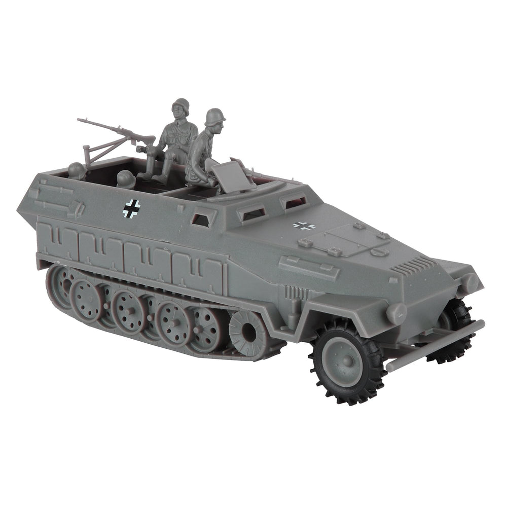 BMC Toys CTS Hanomag Halftrack front view for display and play