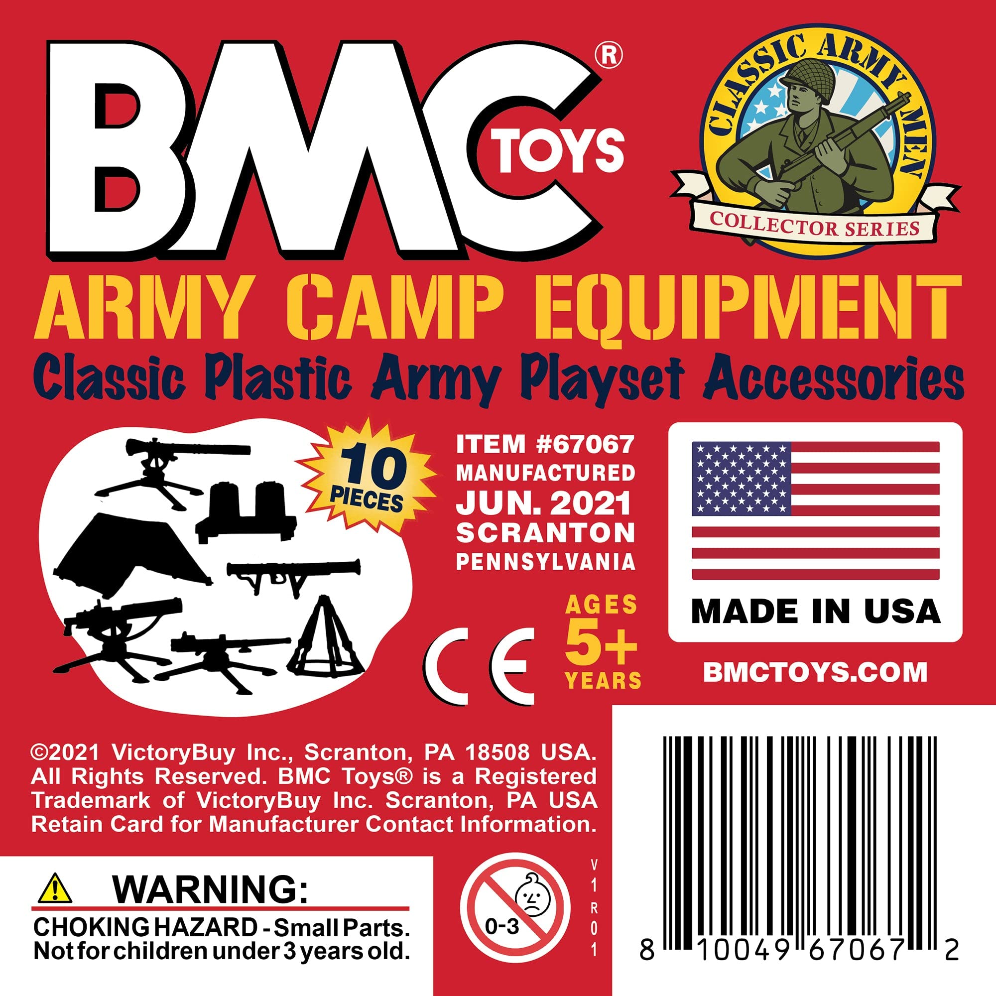 BMC Classic Army Camp 1:24–1:30 scale pieces—versatile for dioramas