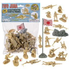 BMC Toys WW2 Imperial Japanese soldiers posing for dynamic diorama displays