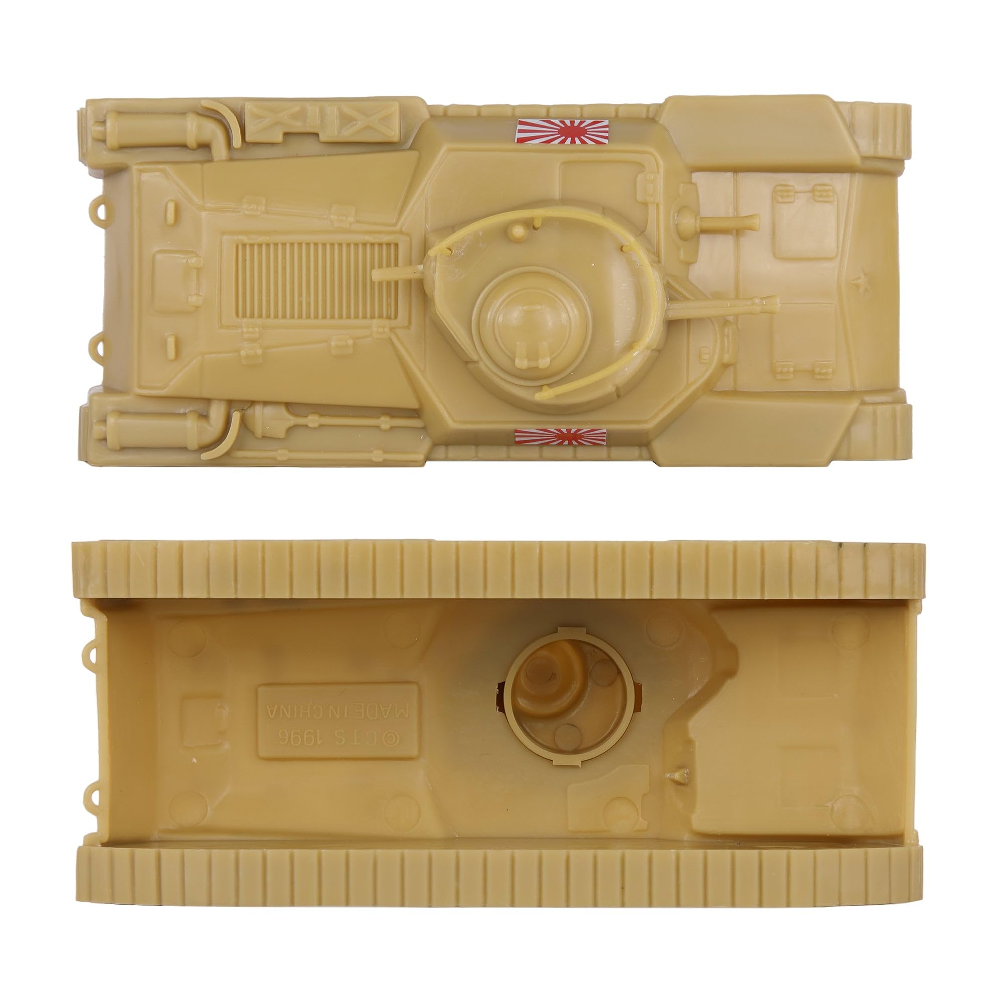 BMC Toys Chi-Ha tan tank top view, detailed exterior