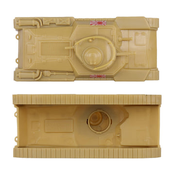 BMC Toys Chi-Ha tan tank top view, detailed exterior