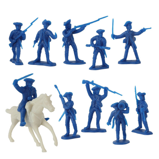 BMC Toys Yorktown American blue figures ideal for history play