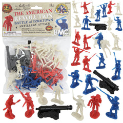 BMC Toys Yorktown artillery figures ready for imaginative battles