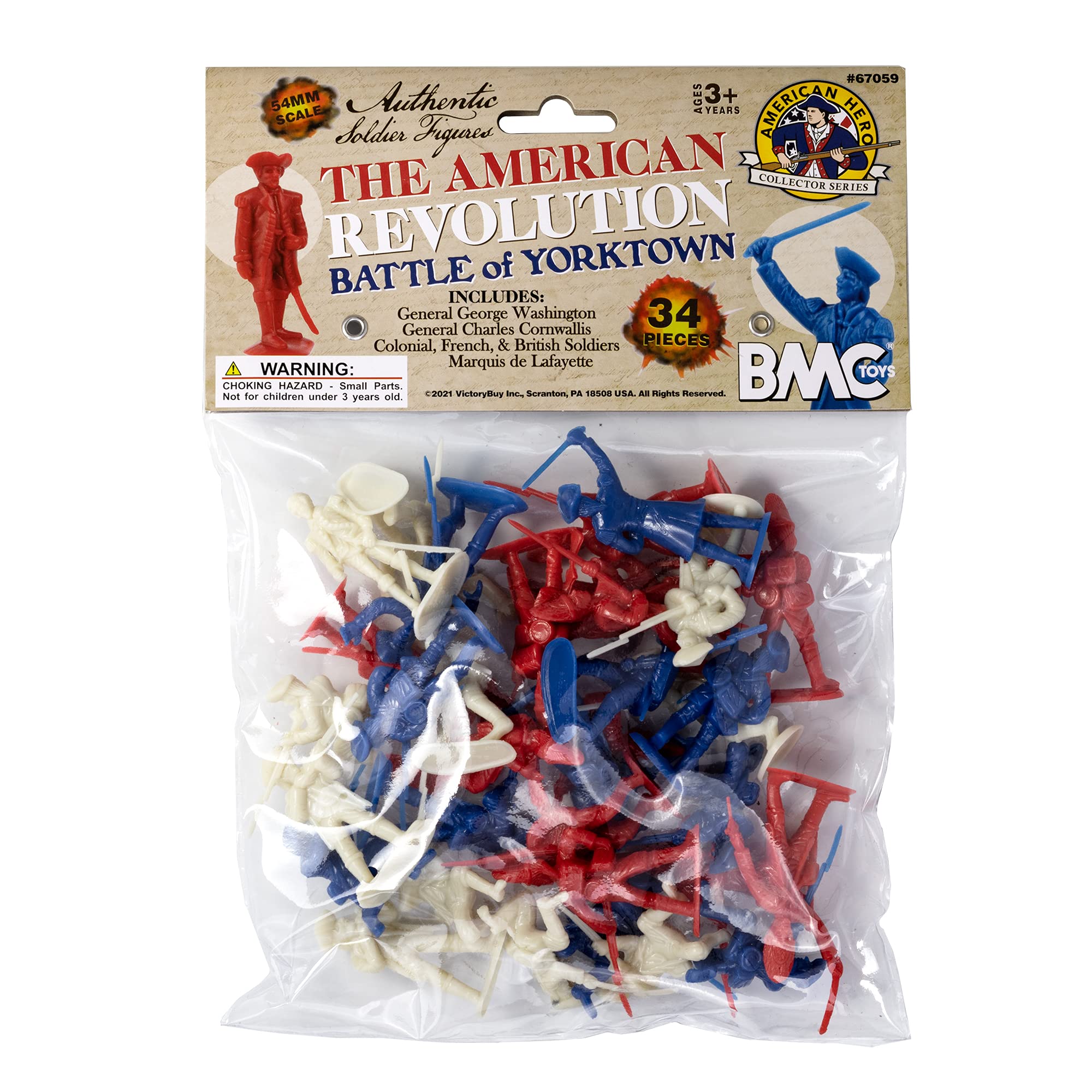 BMC Toys Marquis de Lafayette figure for collaborative history play.