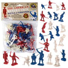 BMC Toys Yorktown battle 34-piece set for imaginative history play.