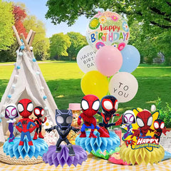 BNFUO Spider and Friends honeycomb ball closeup showcases durable, vibrant printing.