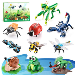 BNG Insects dragonfly building set promotes imaginative play with vibrant, kid-friendly pieces.