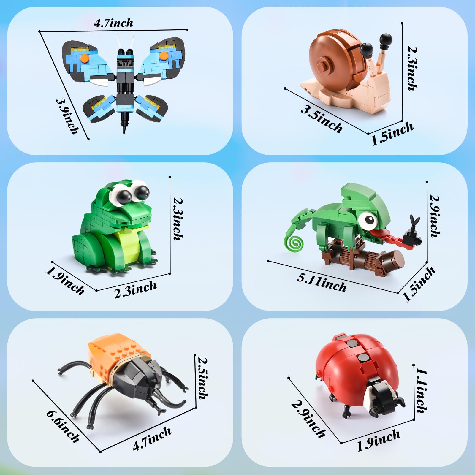 BNG Insects mantis building set captures leg details for exploration and sequence play.