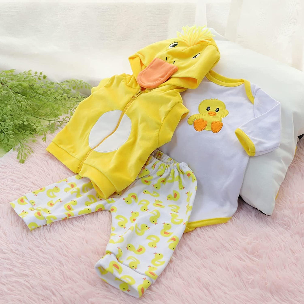 BNNPUU yellow duck trousers ensure comfortable everyday wear