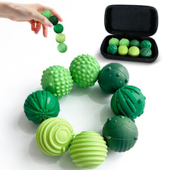 Bnoiiok magnetic fidget balls pack green for quiet desk focus.