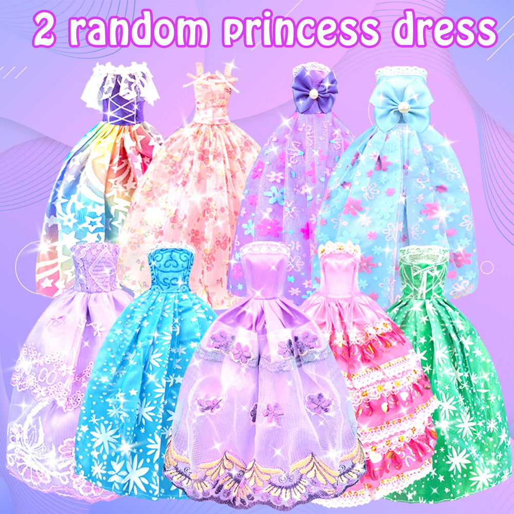 BNUZEIYI doll outfits variety for imaginative storytelling and mix-and-match.