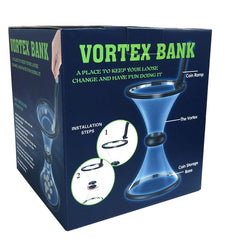 Bo-Toys Vortex Bank coin ramp highlights the ramp and ascent.