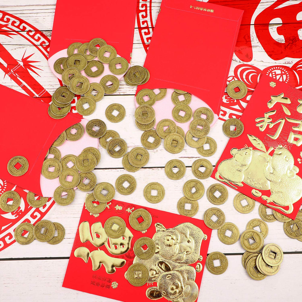 Boao coins in wallet use for good fortune and portability