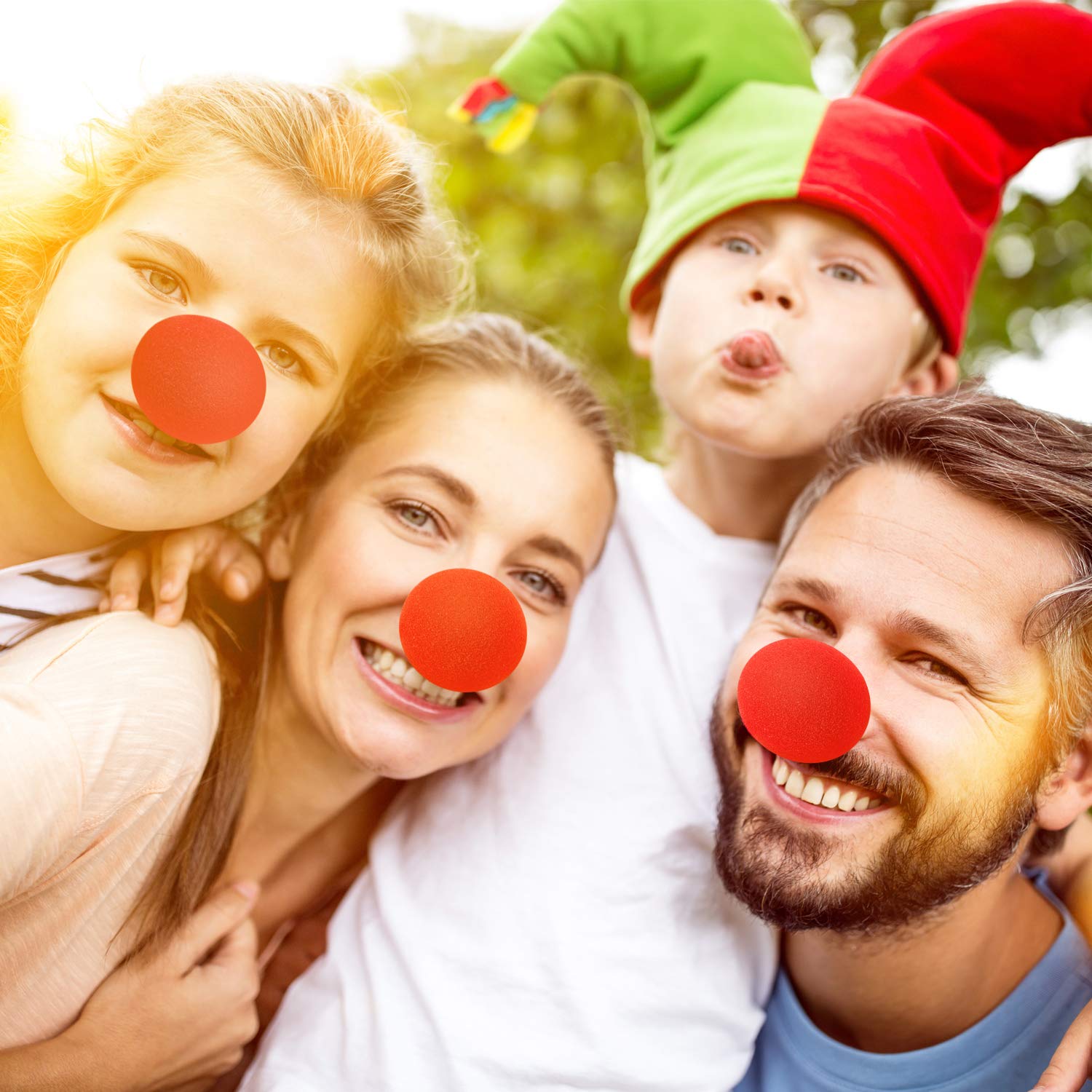 Boao foam clown nose suitable for circus-themed carnivals and parties