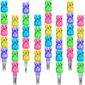 Boao stackable bear pencils 5-in-1 set for creative play and easy transport.