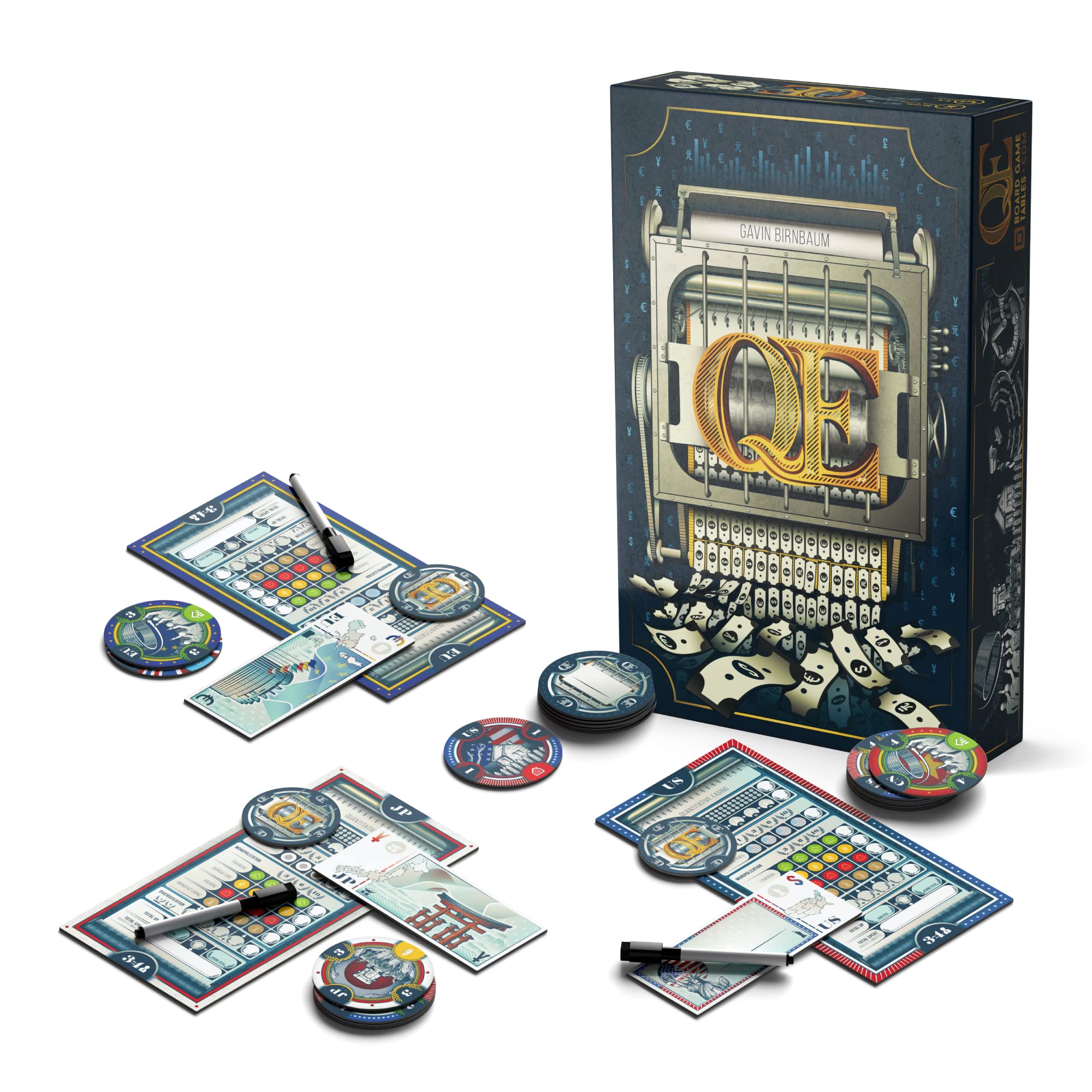 Allplay QE bid board from BOARD GAME TABLES.COM enables unlimited bidding with clear tracking.