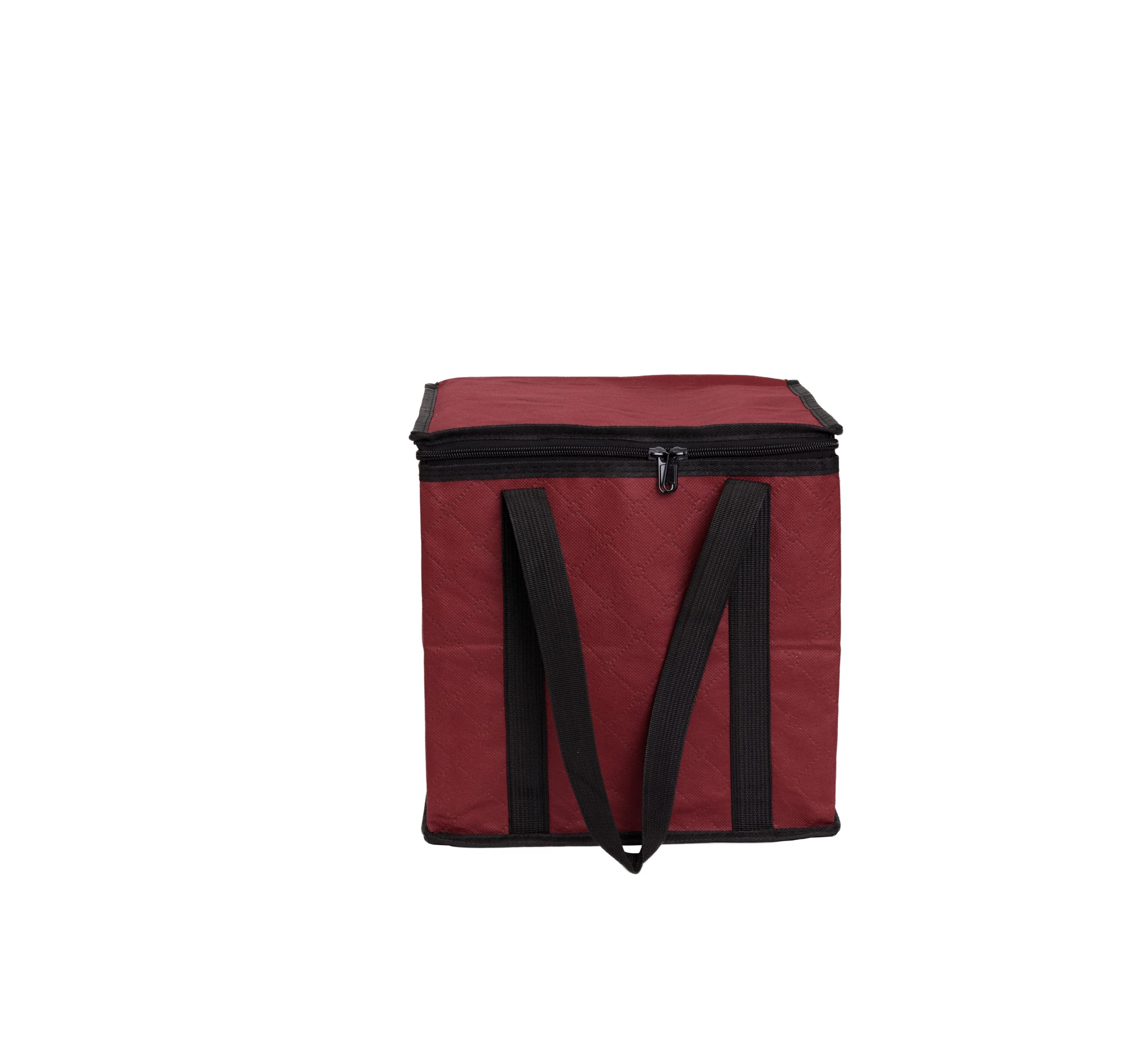 BOARD GAME TABLES.COM red bag carrying handle for secure transport of games