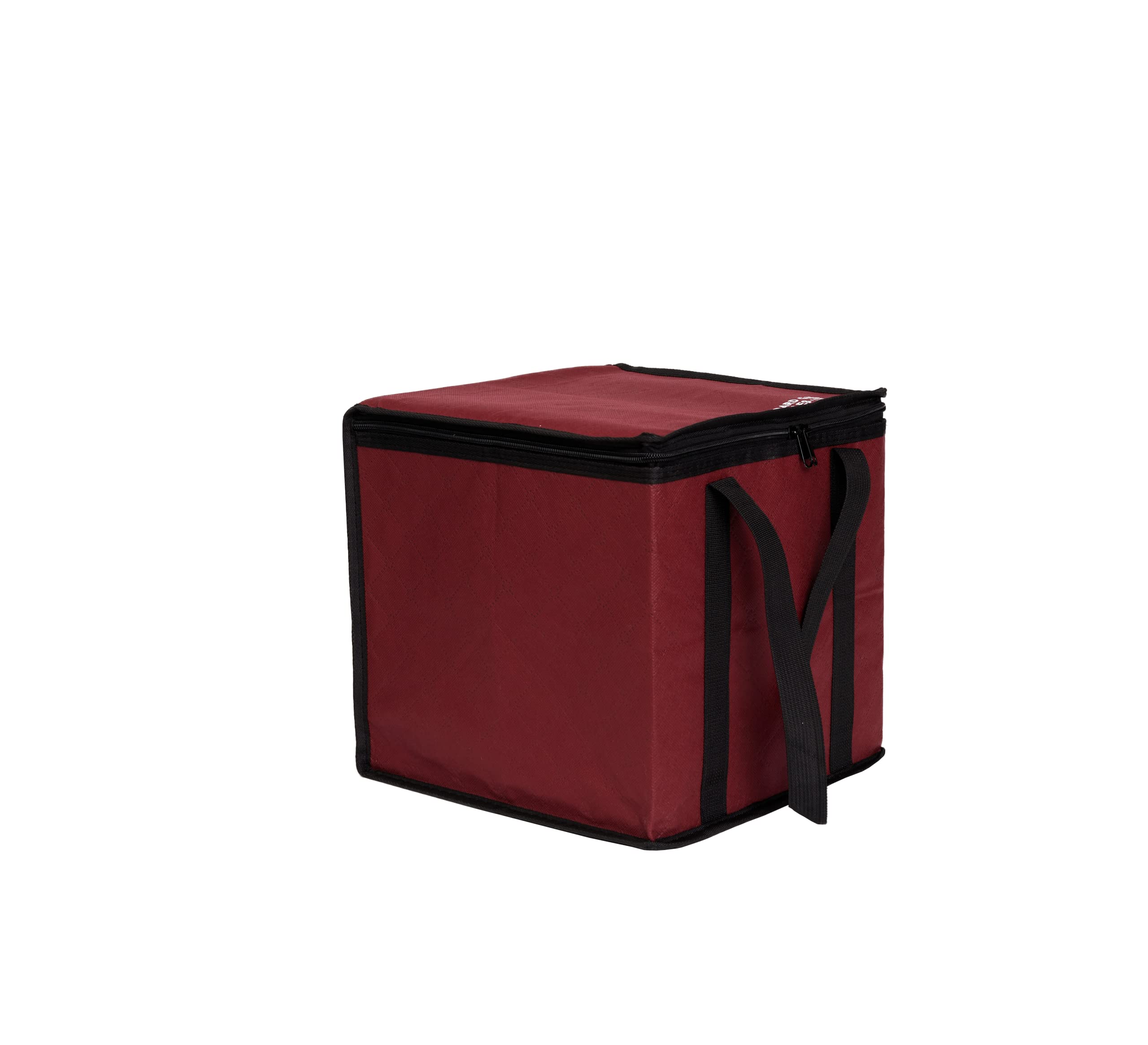 BOARD GAME TABLES.COM lightweight red bag front view for quick trips