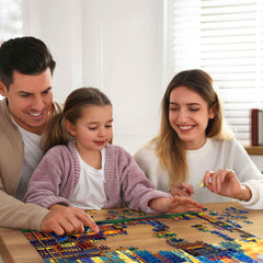 Boardwalk Puzzles Philadelphia precision-cut pieces with tight interlock