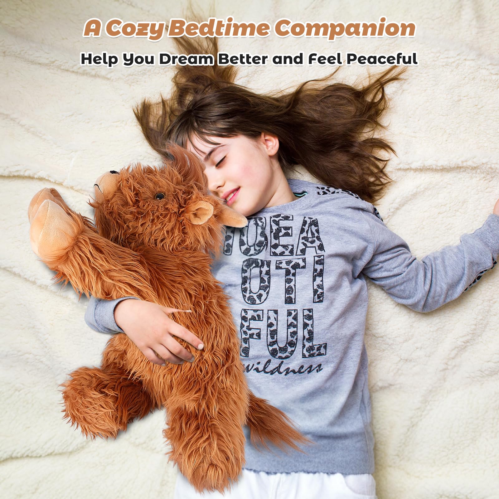 Large 22-inch design ideal for kids and adults to cuddle