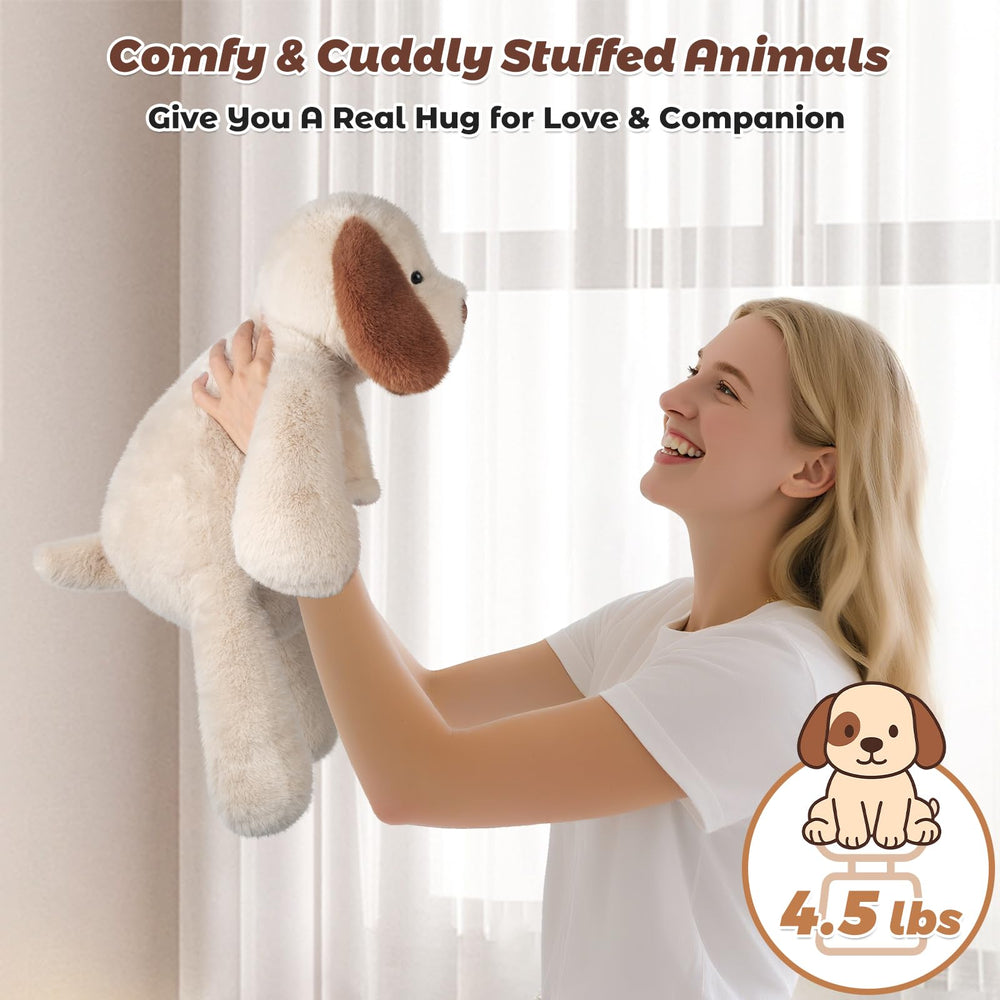 Bobbie & Laxi soft fur plush close-up shows premium craftsmanship.