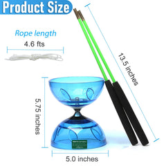 BodyRhythm diabolo soft rubber material for shock absorption